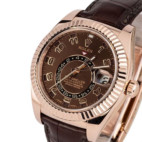 rolex sky dweller rose gold price.